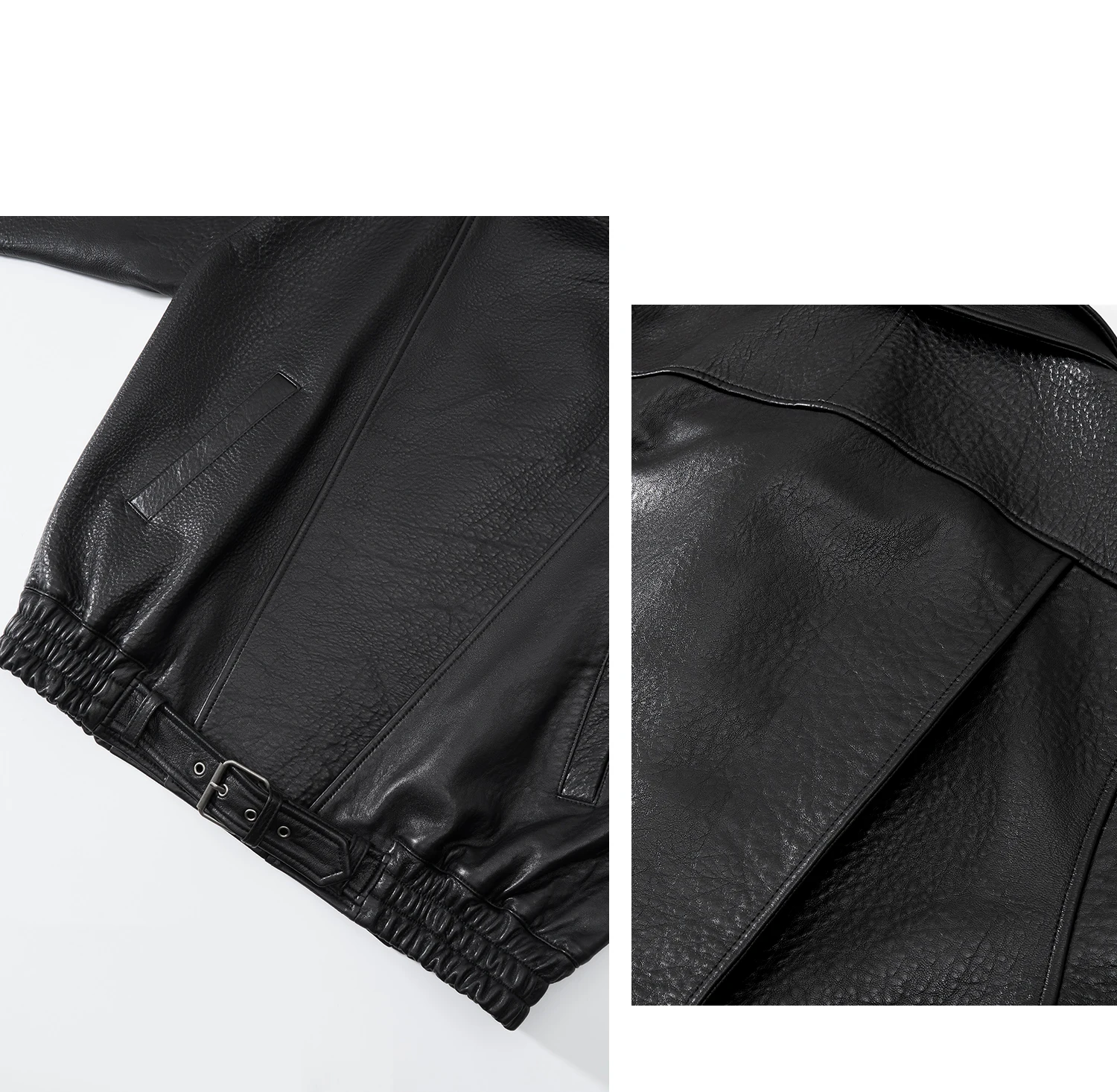 Fashion Motorcycle 2026 Spring And Autumn Black Gothic Punk Leather Jacket American Retro High-Quality Loose Casual Jacket