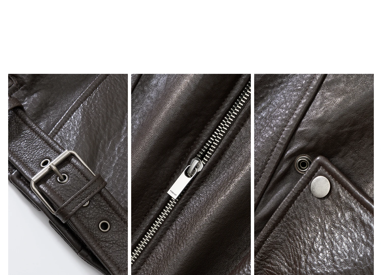 Fashion Motorcycle 2026 Spring And Autumn Black Gothic Punk Leather Jacket American Retro High-Quality Loose Casual Jacket