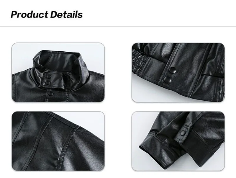 Harajuku Pu Jacket Women Turtleneck Fashion Faux Leather Long Sleeve Coat Heavy Metal Black Y2K Outerwear Female Tops