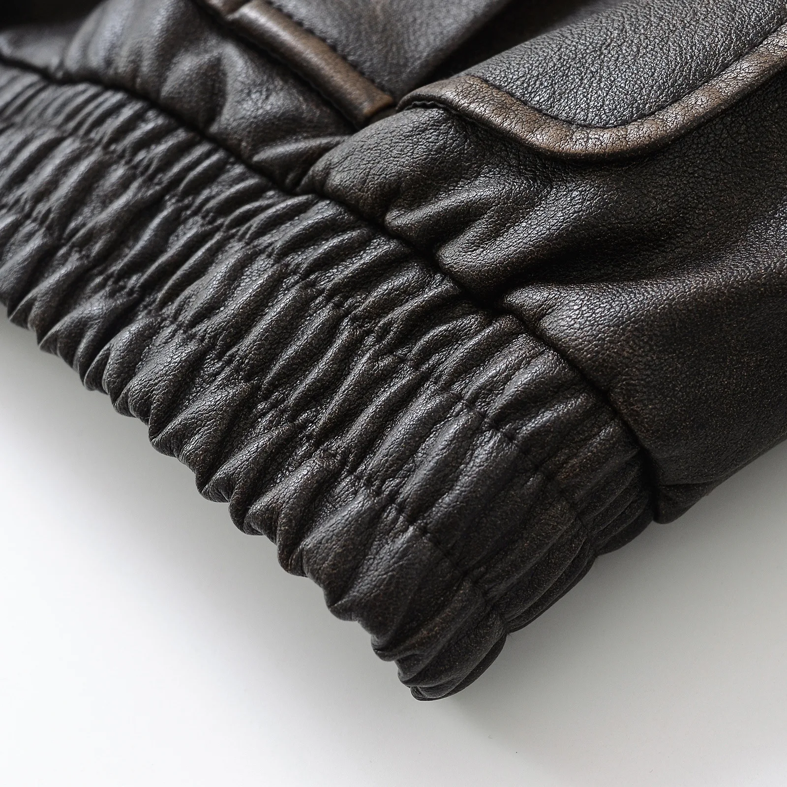 Faux Leather Women Jackets Pu Coats Turn Down Collar Coat Casual Loose Y2k Streetwear Splice Work Jacket Autumn Winter 2025