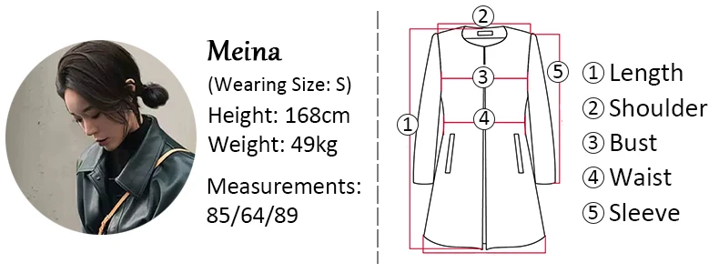 Lautaro Autumn Long Black Cool PU Leather Trench Coat for Women Belt Single Breasted Loose Korean Fashion Wholesale Clothes 2022