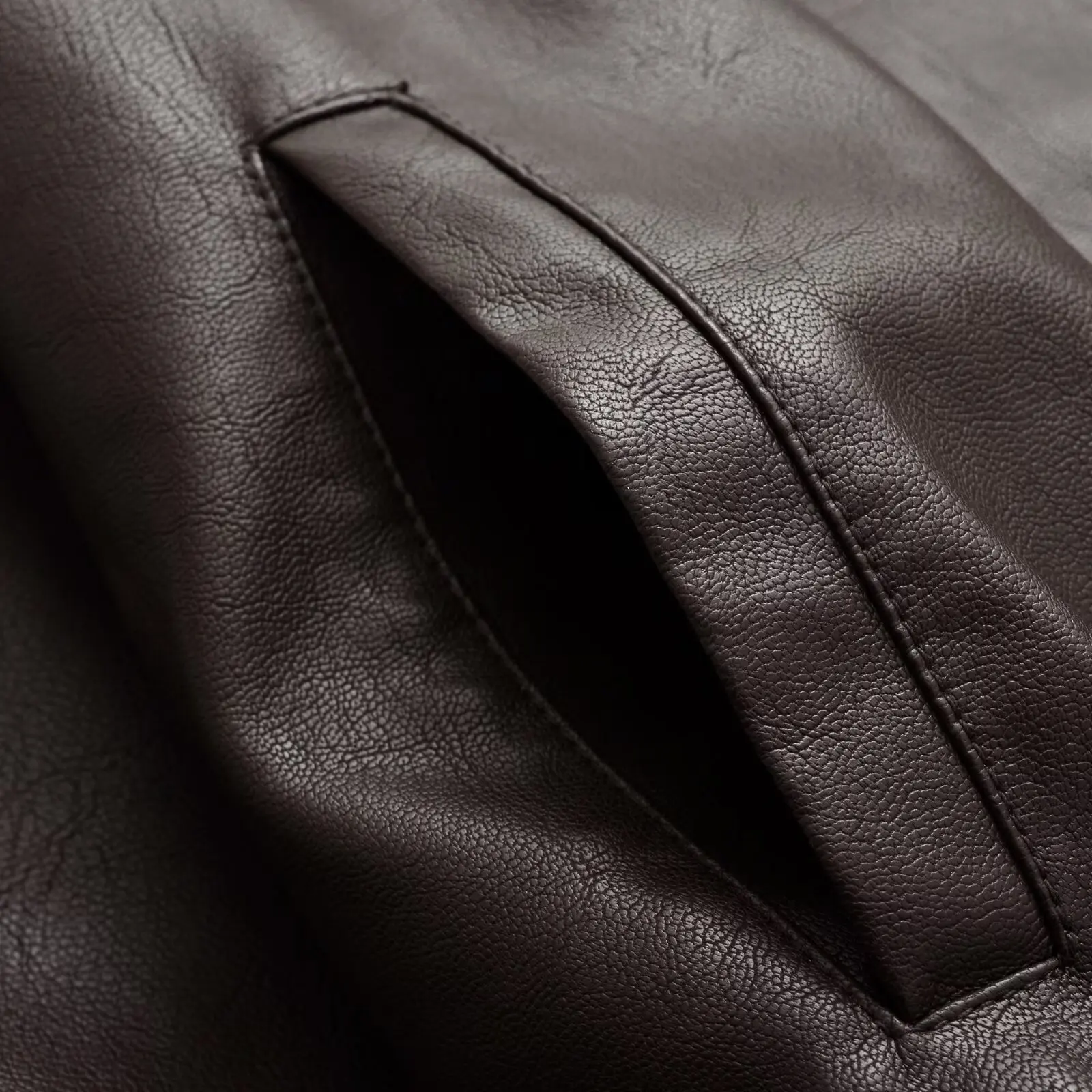 Vintage PU Leather Bomber Jackets 2025 Autumn New Ladies Zipper Lapel Long Sleeve Pocket Coat Brand Women's Loose Streetwear Hot