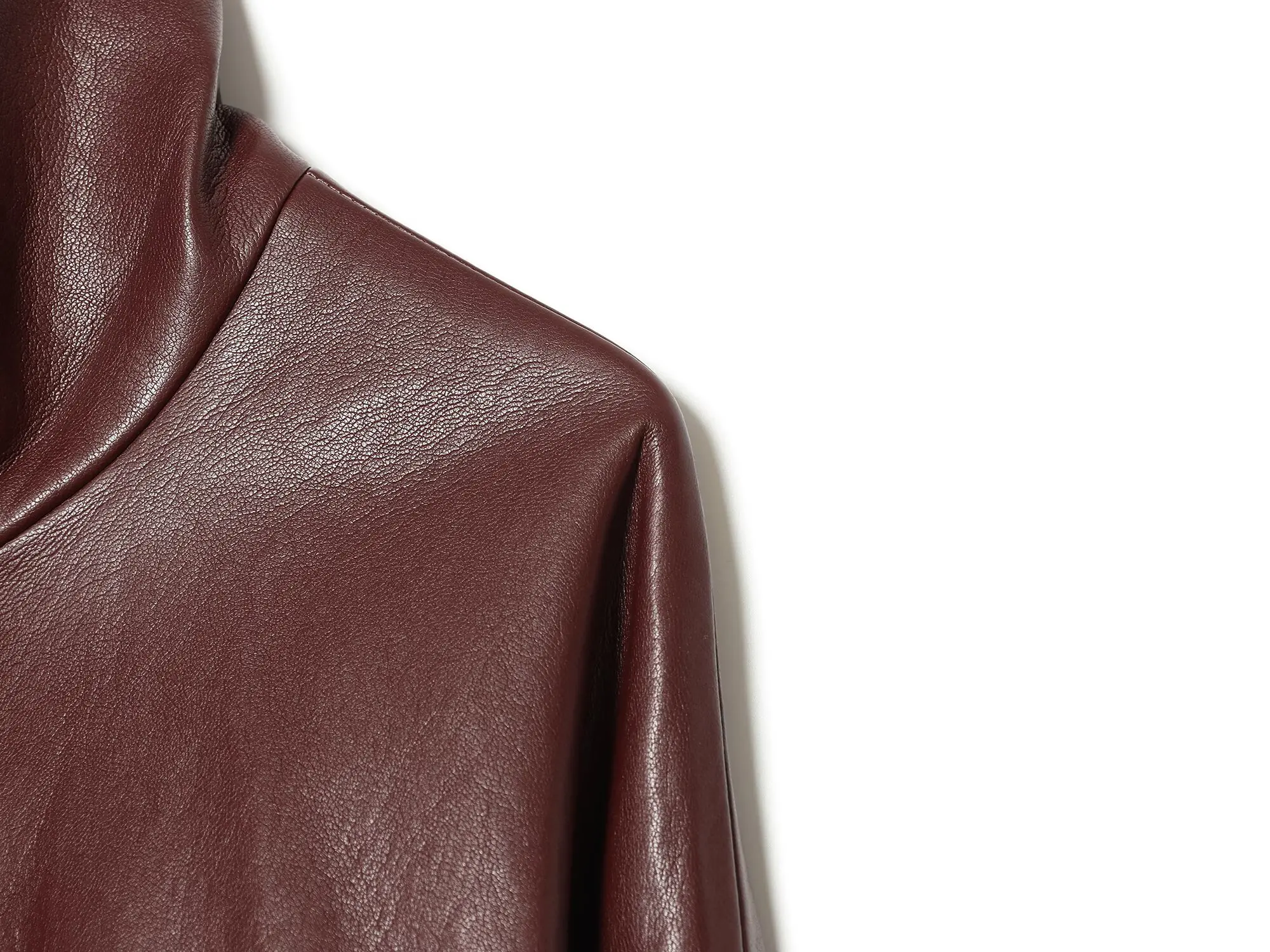 HH Vintage Women’s Cropped Faux Leather Jacket 2026 Spring Autumn Long Sleeve Stand-Collar Zip-Up Biker Style Coat Streetwear
