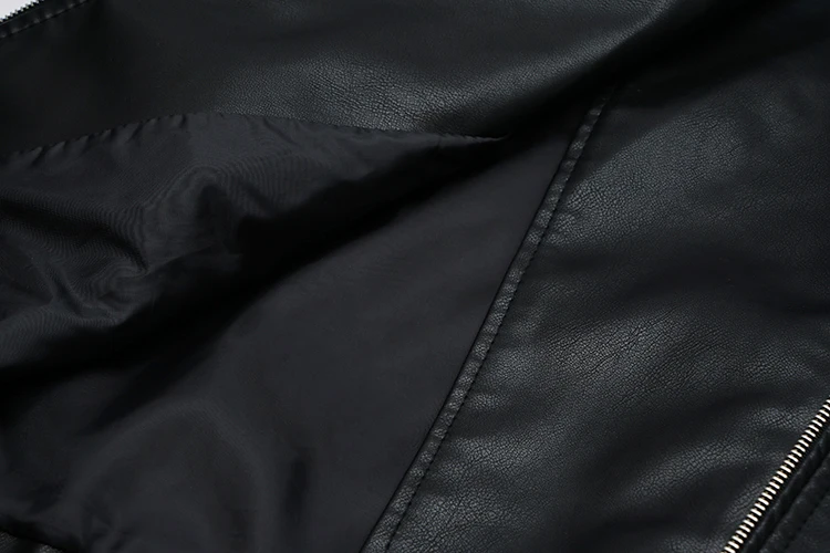 FTLZZ Spring Autumn Faux Leather Jackets Women Loose Casual Coat Female Drop-shoulder Motorcycles Locomotive Outwear With Belt