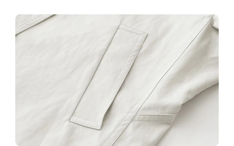 CHIC VEN Korean Women Faux Leather Coat Loose Casual D-button Female Overcoat Mid Length Windbreaker Jacket Spring Autumn 2026