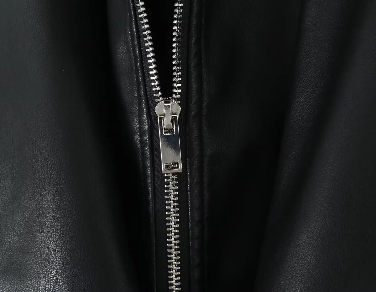 2026 New Women's Retro Vintage Coffee Faux Leather PU Jackets Female Motorcycle Biker BF Loose Oversized Streetwear Coats Tops