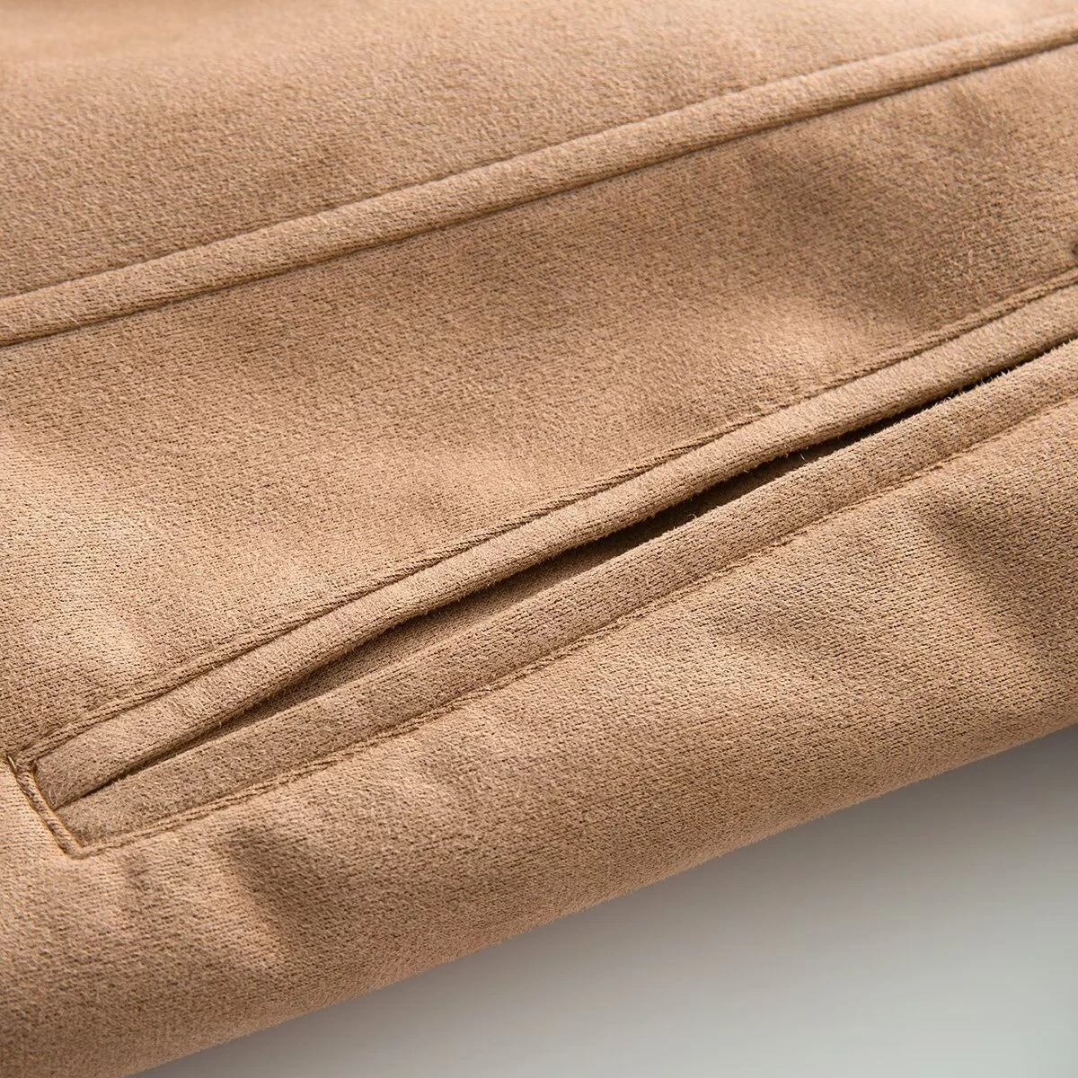 Women Winter Faux Suede Coat Long Fluffy Faux Fur Trim Boho 70s Vintage 2026 New Western Streetwear Outerwear