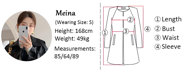 Lautaro Autumn Long Oversized Black Faux Leather Trench Coat for Women Raglan Long Sleeve Double Breasted Brown Korean Fashion