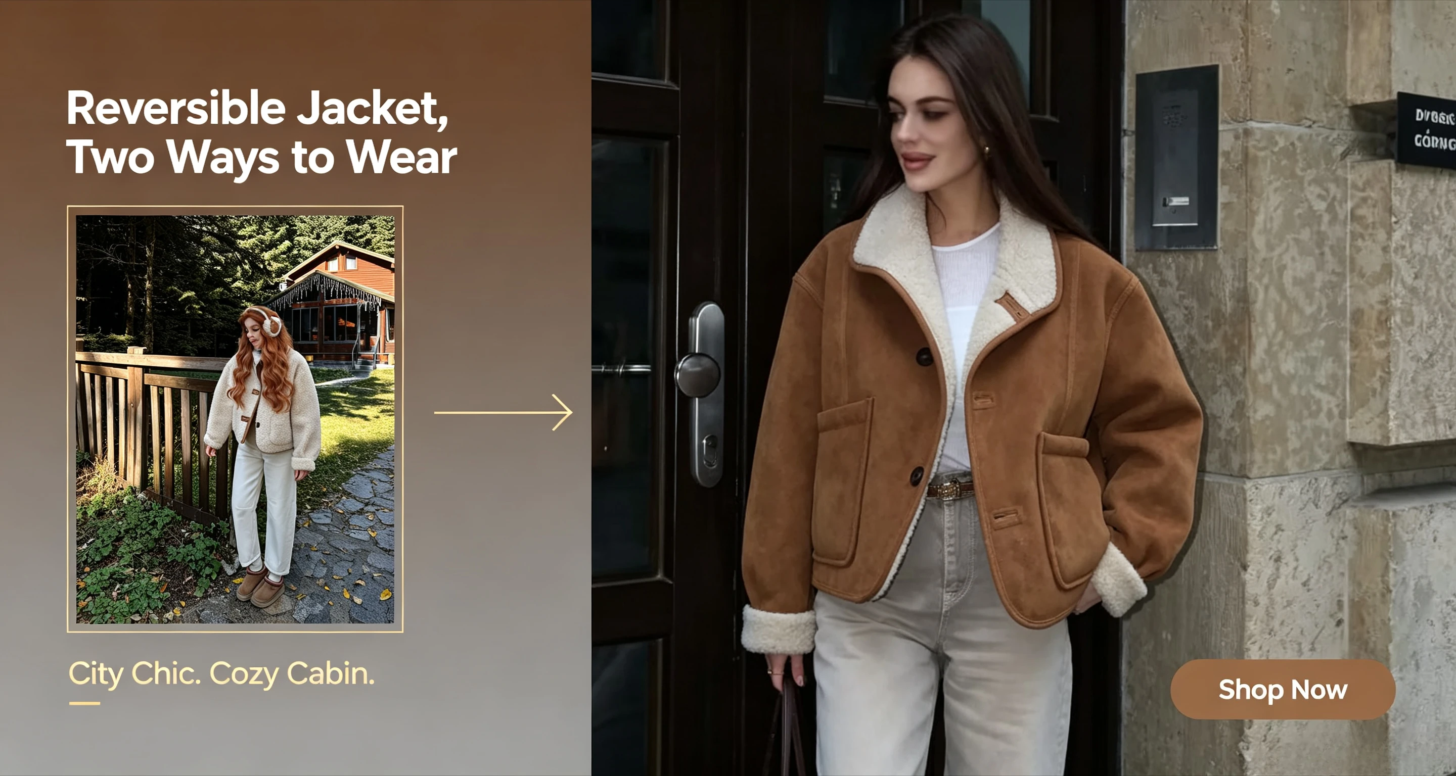 Suninheart Sheepskin Coat for Women Black New Outerwear Winter Warm Faux Leather Jacket Coat Insulated New in Jackets & Coats