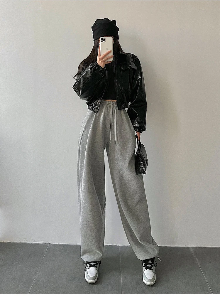 Lautaro-Crocodile Print Faux Leather Jacket for Women, Short, Cool, Oversized, European Fashion Streetwear, Button Up, Spring