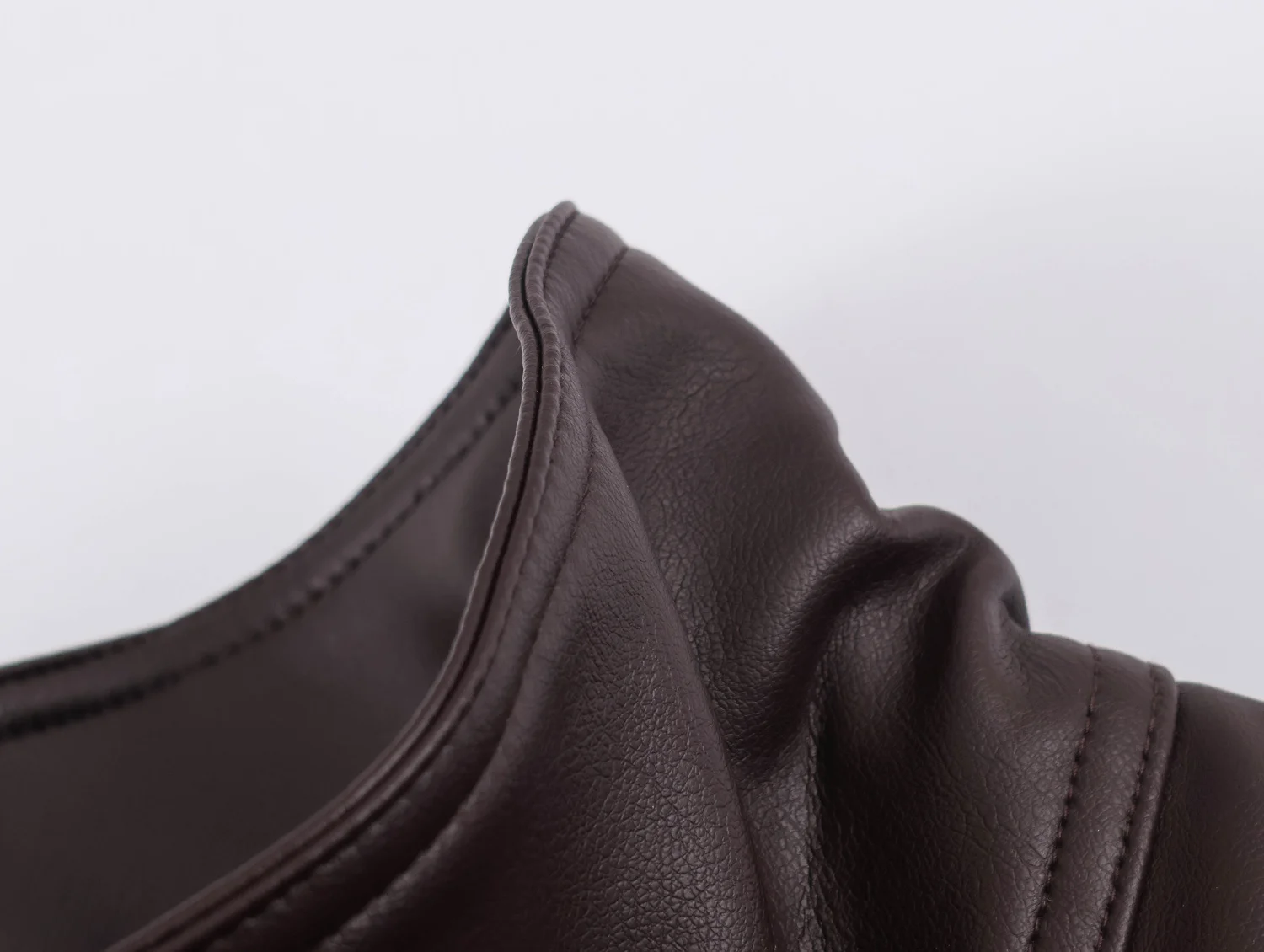 Fashion Black Brown Leather Jacket Women Clothing Autumn Winter New Fit Casual Coat PU Leather Motorcycle Jacket Women Top Brand