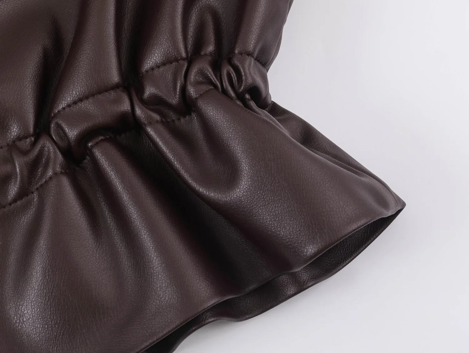 Fashion Black Brown Leather Jacket Women Clothing Autumn Winter New Fit Casual Coat PU Leather Motorcycle Jacket Women Top Brand