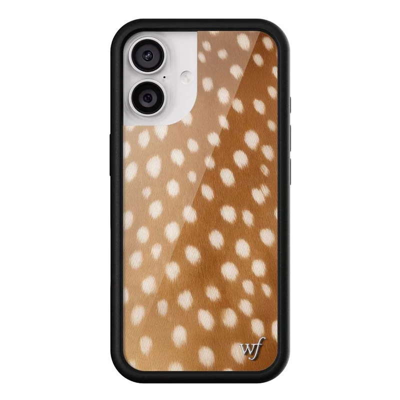 Wildflower Ins Fawn Deer Phone Case for iPhone 18 17 16 15 14 13 12 Pro Max Plus Unique Fashion Fabulous Shockproof Back Cover