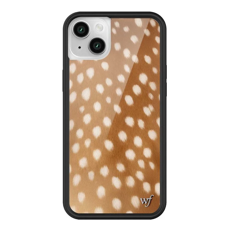 Wildflower Ins Fawn Deer Phone Case for iPhone 18 17 16 15 14 13 12 Pro Max Plus Unique Fashion Fabulous Shockproof Back Cover