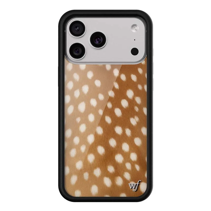 Wildflower Ins Fawn Deer Phone Case for iPhone 18 17 16 15 14 13 12 Pro Max Plus Unique Fashion Fabulous Shockproof Back Cover
