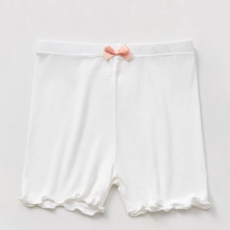 Hot Modal Girls Shorts Safety Pants Top Quality Kids Pants Underwear Children Summer Cute Bow Short Underpants for 1-12 Years