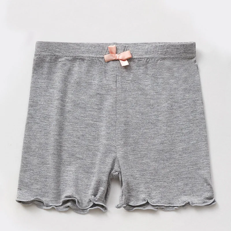 Hot Modal Girls Shorts Safety Pants Top Quality Kids Pants Underwear Children Summer Cute Bow Short Underpants for 1-12 Years