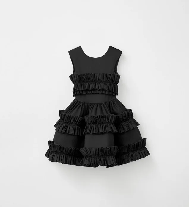 Girls Dress 2025 Spring Autumn Girls Cake Lace Dress Court Vest Dresses for Kids Princess Toddler Cosutme Baby Party Clothing