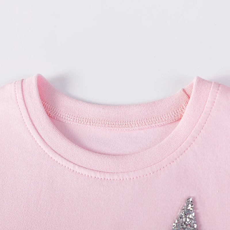 Little maven Baby Girls Clothes 2026 Summer Children's Clothing Cartoon Stars Birthday Gifts Mesh Dresses 2-7 Years Kids