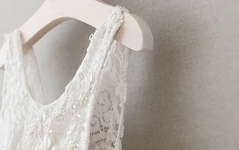 Summer Lace Girls Dress Gauze Kids Princess Dresses for Girl Vest Dress Party Dress Baby Clothes E16900