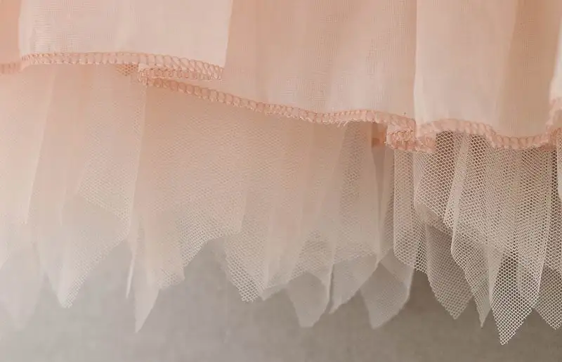 Summer Lace Girls Dress Gauze Kids Princess Dresses for Girl Vest Dress Party Dress Baby Clothes E16900