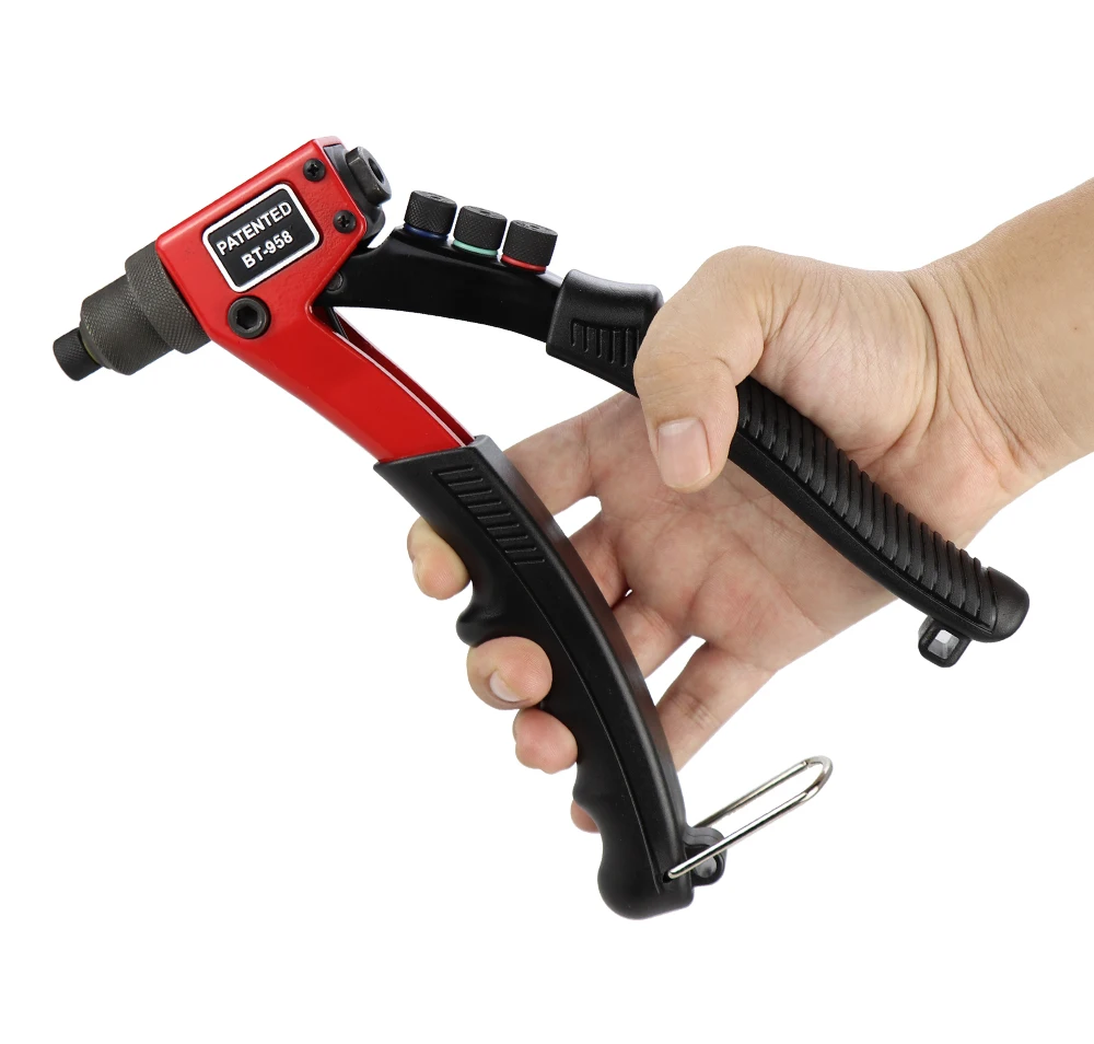 BT-958 Hand Rivet Nails Gun Manual Blind Rivets Riveter Gun Riveting Rivet Tool For 2.4mm 3.0mm 4.0mm 4.8mm