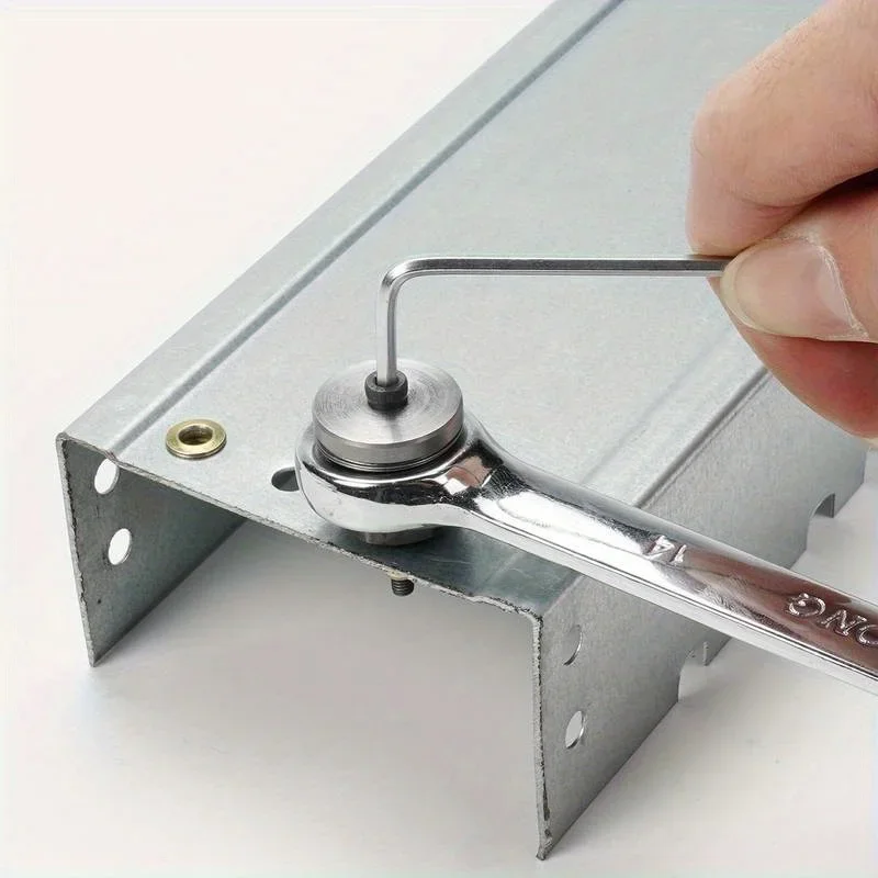 7pcs Rivet Nut Tools Hand Rivet Nut Head Simple Installation Manual Riveter For Rivnuts Tools For Nuts M3 M4 M5 M6 M8 M10 M12