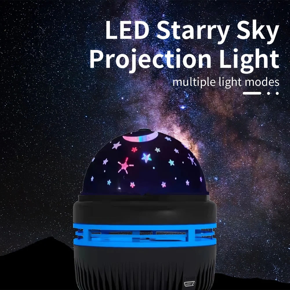 USB LED Aurora Projection Lamp Remote Control Electronic Luminescent Night Light LED Star Projector Wedding Party Decorations