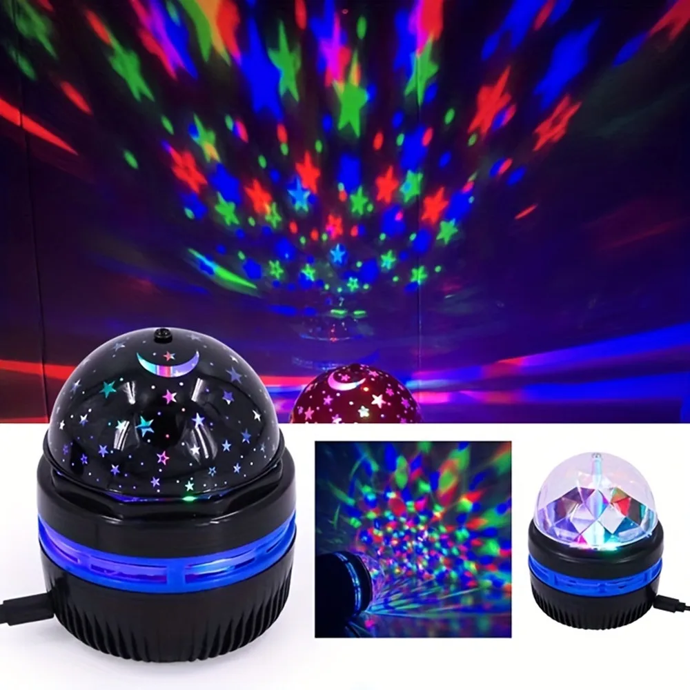 USB LED Aurora Projection Lamp Remote Control Electronic Luminescent Night Light LED Star Projector Wedding Party Decorations
