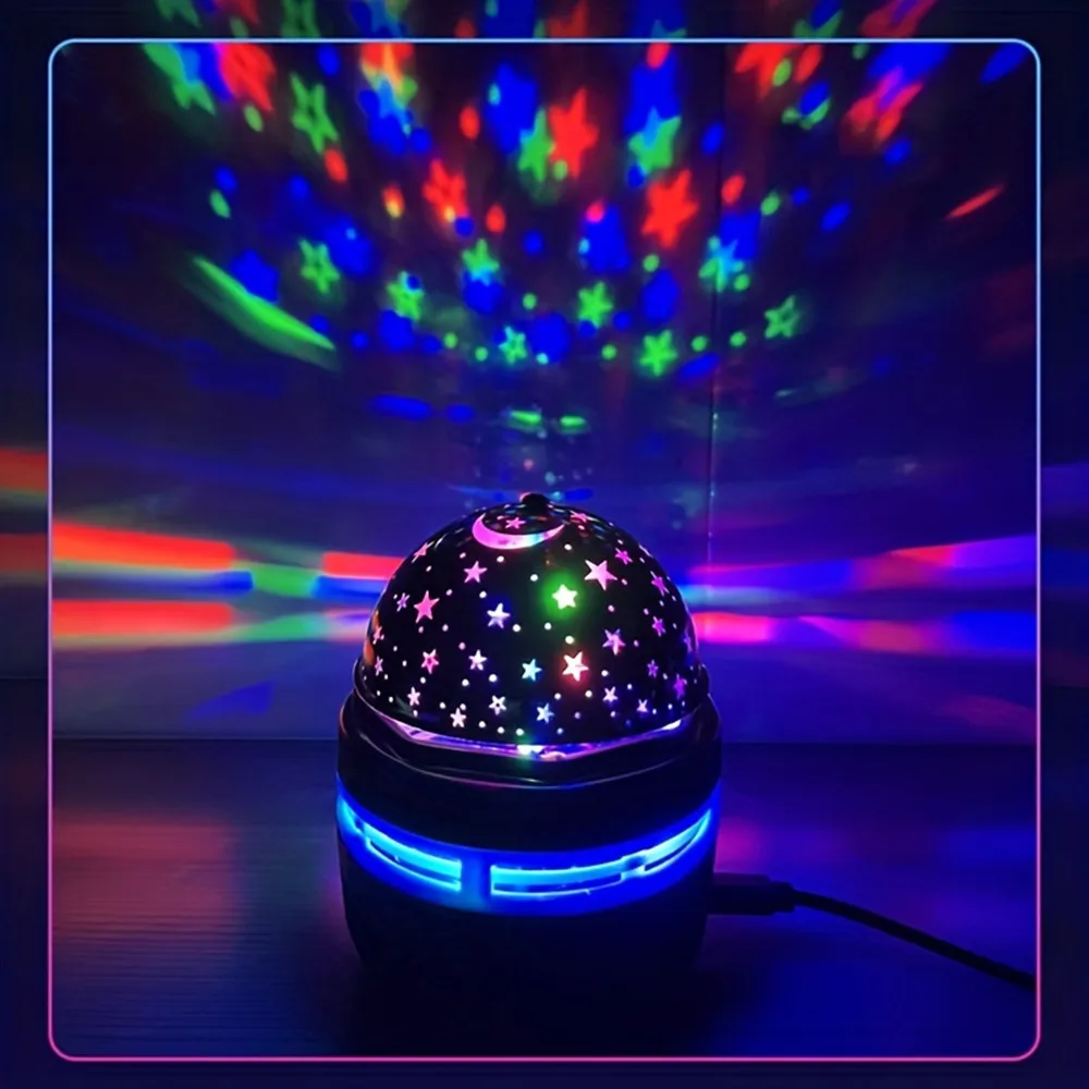 USB LED Aurora Projection Lamp Remote Control Electronic Luminescent Night Light LED Star Projector Wedding Party Decorations