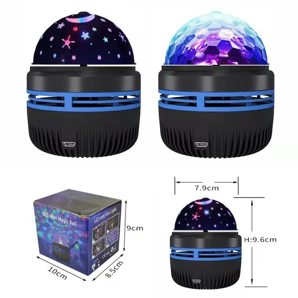 USB LED Aurora Projection Lamp Remote Control Electronic Luminescent Night Light LED Star Projector Wedding Party Decorations