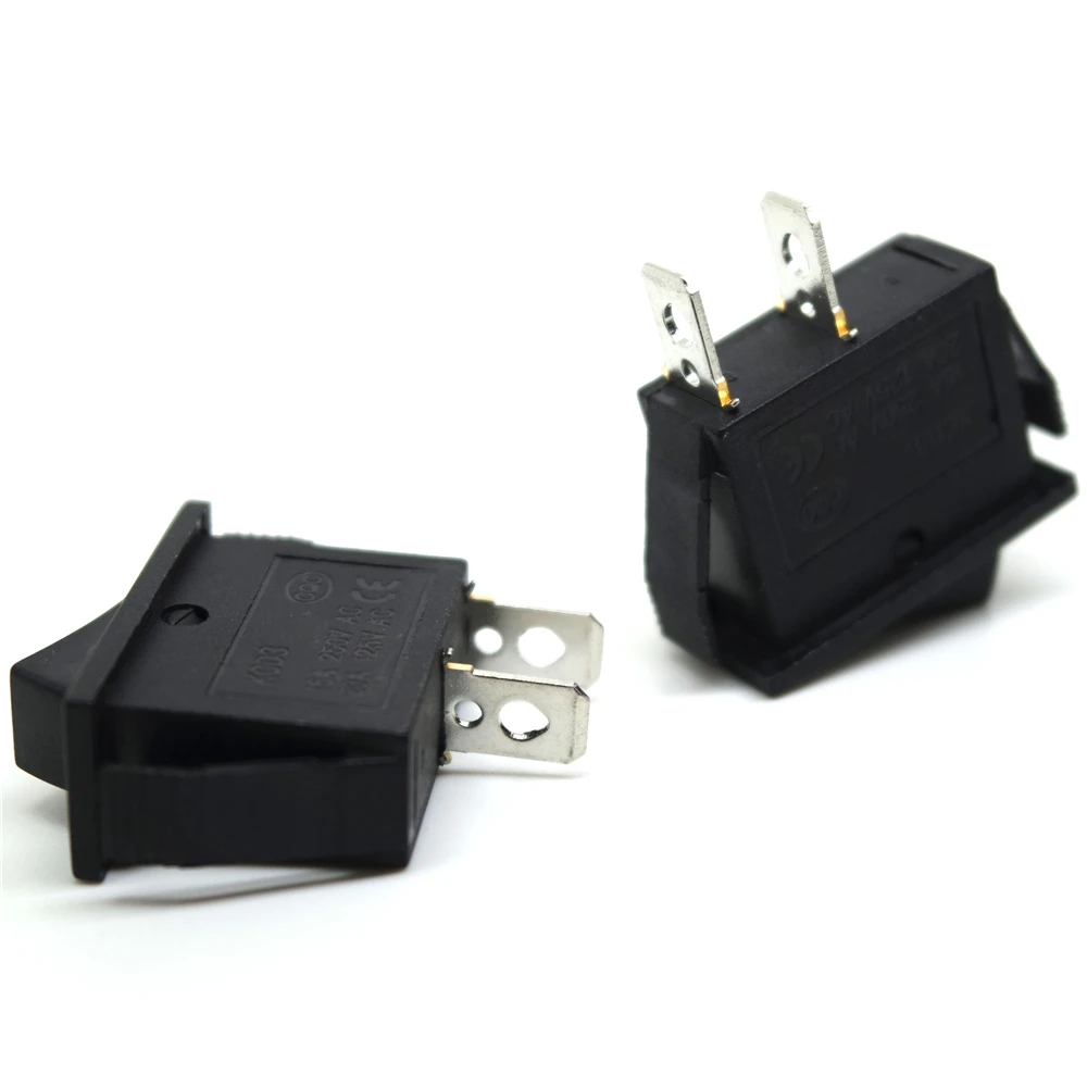 5pcs KCD3 Rocker Switch ON-OFF-ON 2 Position 3 Pin 3 Position 6 Pin Electrical Equipment With Light Power Switch Home / Industry