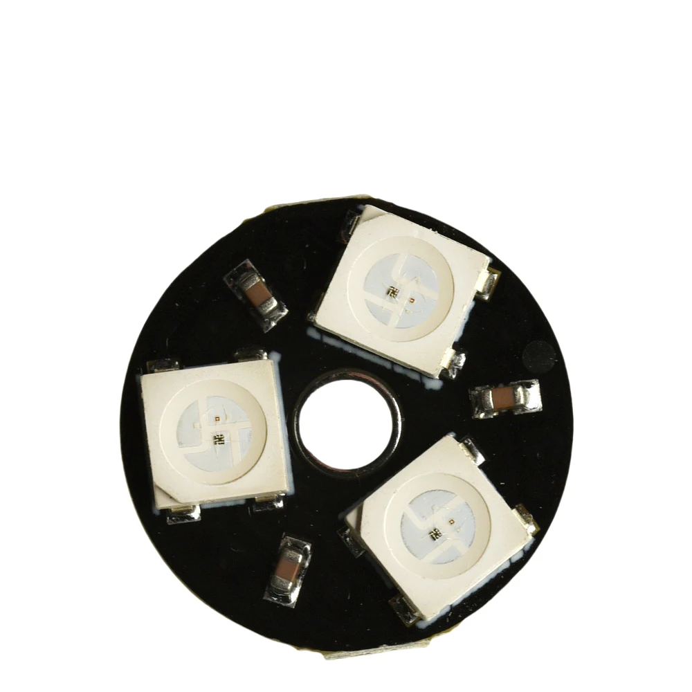 1-50PCS WS2812 3-Bit RGB LED Lantern Board Round Full-Color Light Module for Arduino