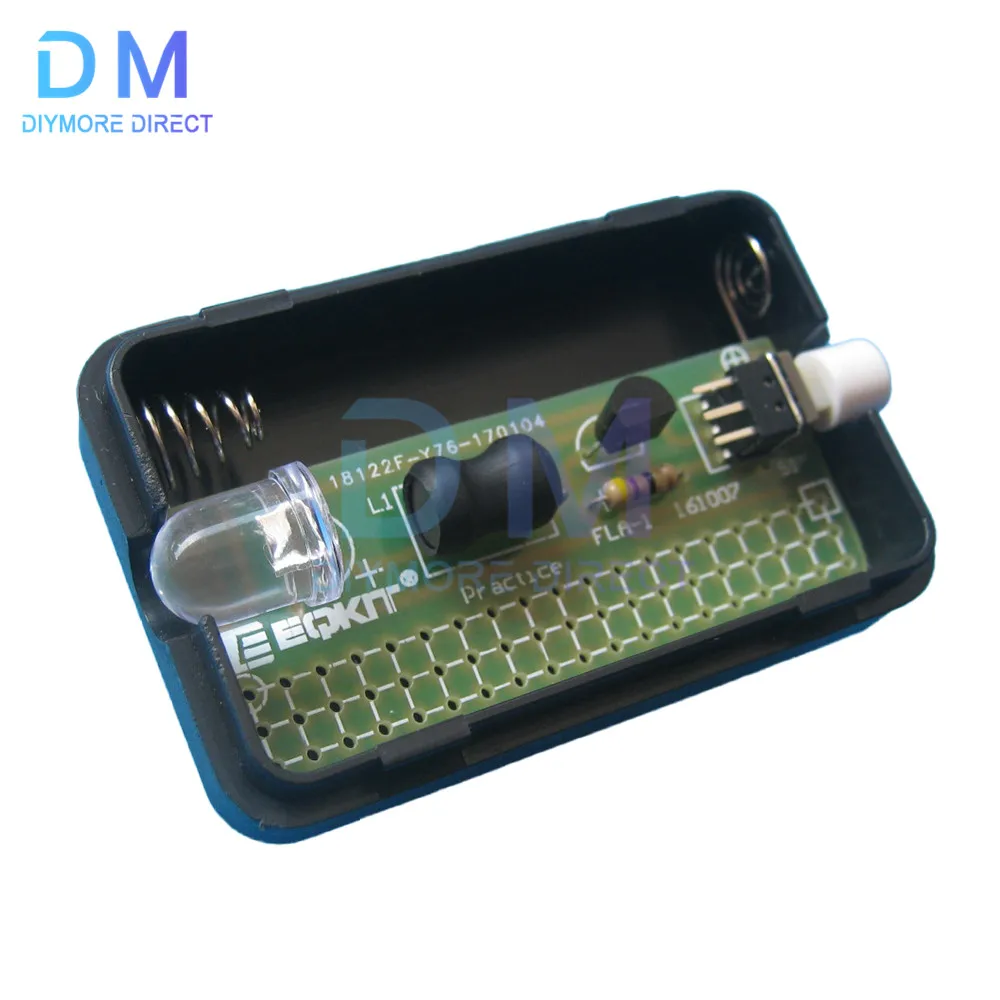 FLA-1 1.5V Simple Flashlight DIY Kit Integrated Circuit Board Soldering Practice Suite Electronic Components Welding Training