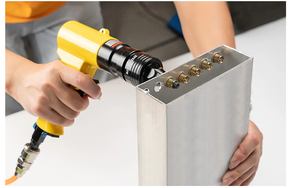 HIFESON Pneumatic Rivet Nut Gun Insert Threaded Pull Setter Riveters Riveting Nuts Rivnut Tool for M3 M4 M5 M6 M8 M10 M12
