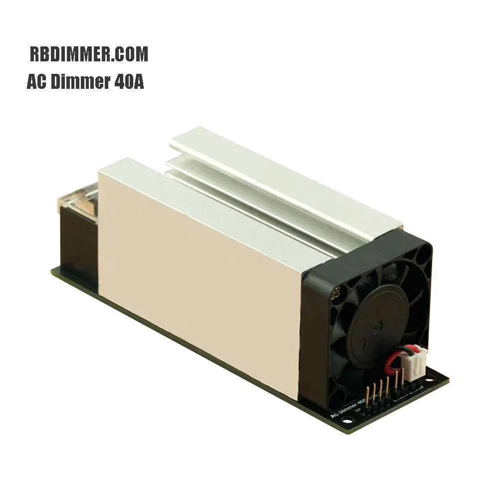 Dimmer AC Module High Power for 40A 600V High Load, 1 Channel, 3.3V/5V Logic