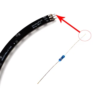 60 Bits RGB LED Ring 60 X WS2812 WS2812B 5050 Ring Lamp Light with Integrated Drivers SK6812 for Arduino RPI