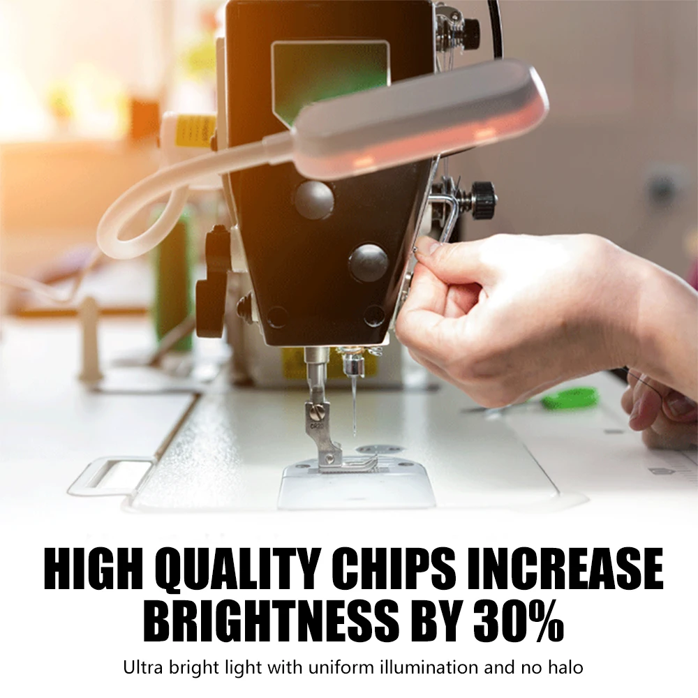130cm Led Driver Sewing Machine Lighting, Foldable 30 Light Bead Clothing Light, Sewing Machine Work Light