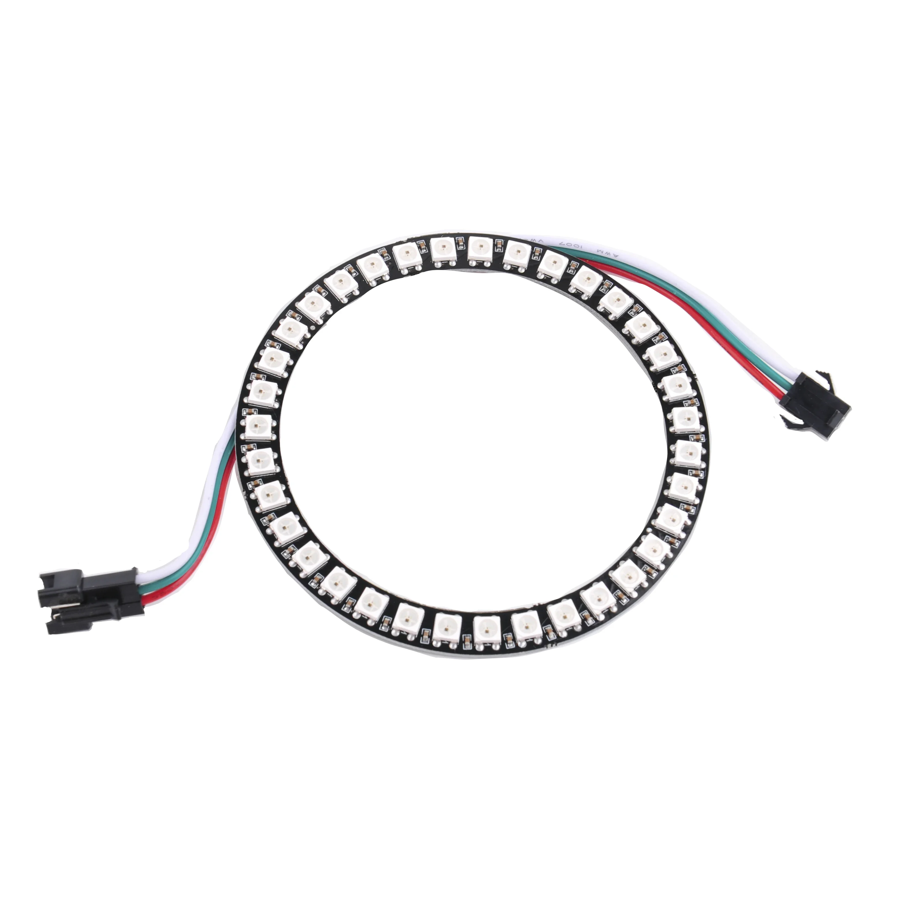 8/16/24/35/45/128bits WS2812B 5050 Pixel LED Circle Ring Addressable RGB LED Module DC 5V for Arduino Raspberry Pi