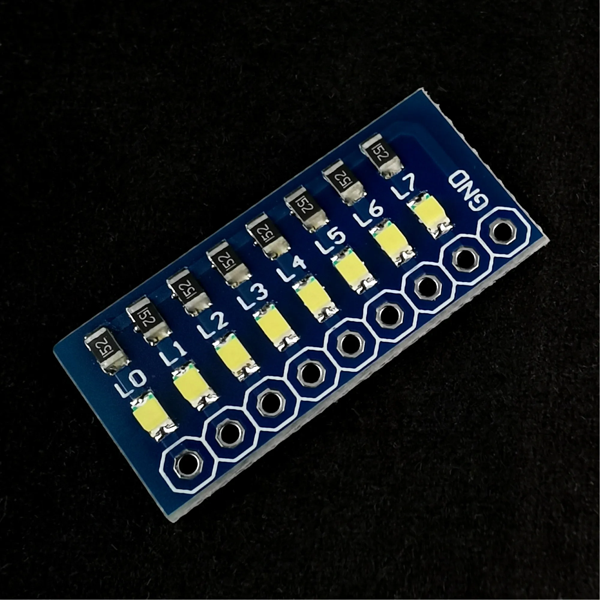 8-bit Port Test Lamp Indicator Red/Green/Blue/Pink/Purple/Yellow 11 Kinds of Color For STM32 STC 51 AVR PIC Arduino Easy to Use