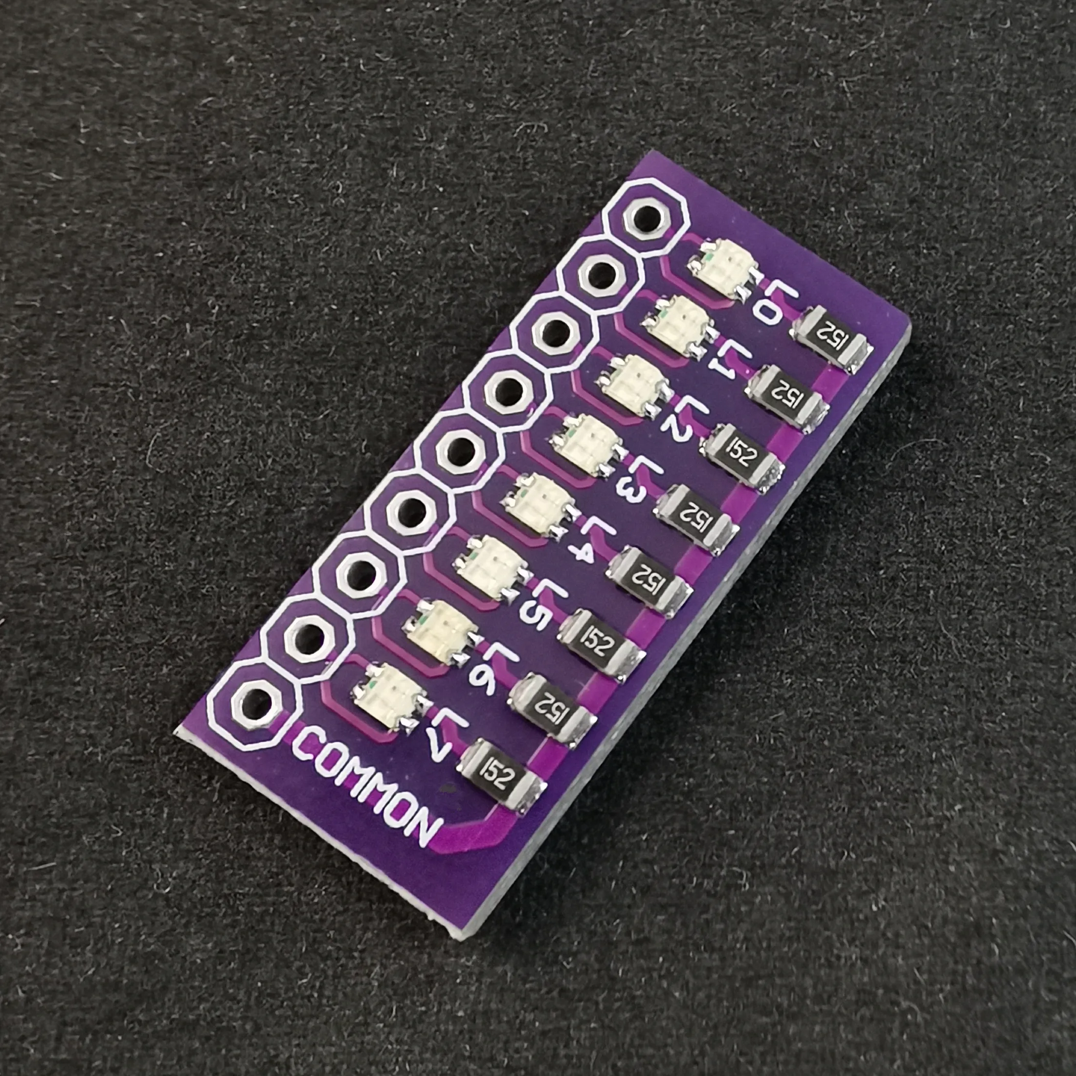 8-bit Port Test Lamp Indicator Red/Green/Blue/Pink/Purple/Yellow 11 Kinds of Color For STM32 STC 51 AVR PIC Arduino Easy to Use