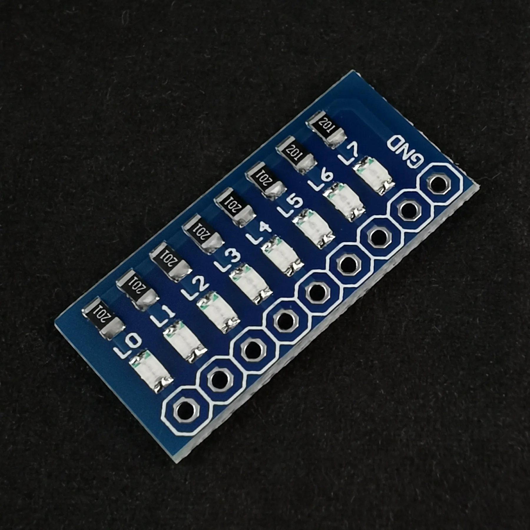 8-bit Port Test Lamp Indicator Red/Green/Blue/Pink/Purple/Yellow 11 Kinds of Color For STM32 STC 51 AVR PIC Arduino Easy to Use