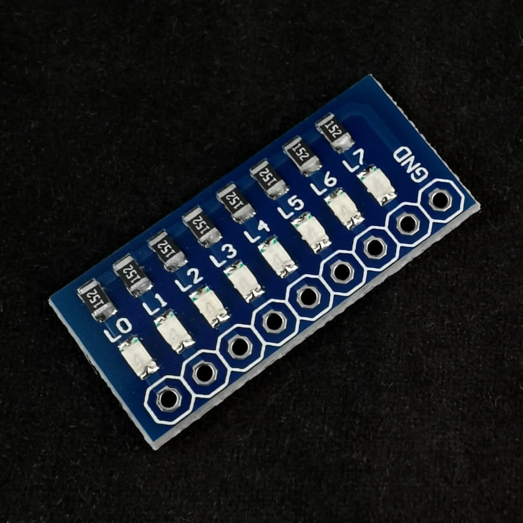 8-bit Port Test Lamp Indicator Red/Green/Blue/Pink/Purple/Yellow 11 Kinds of Color For STM32 STC 51 AVR PIC Arduino Easy to Use