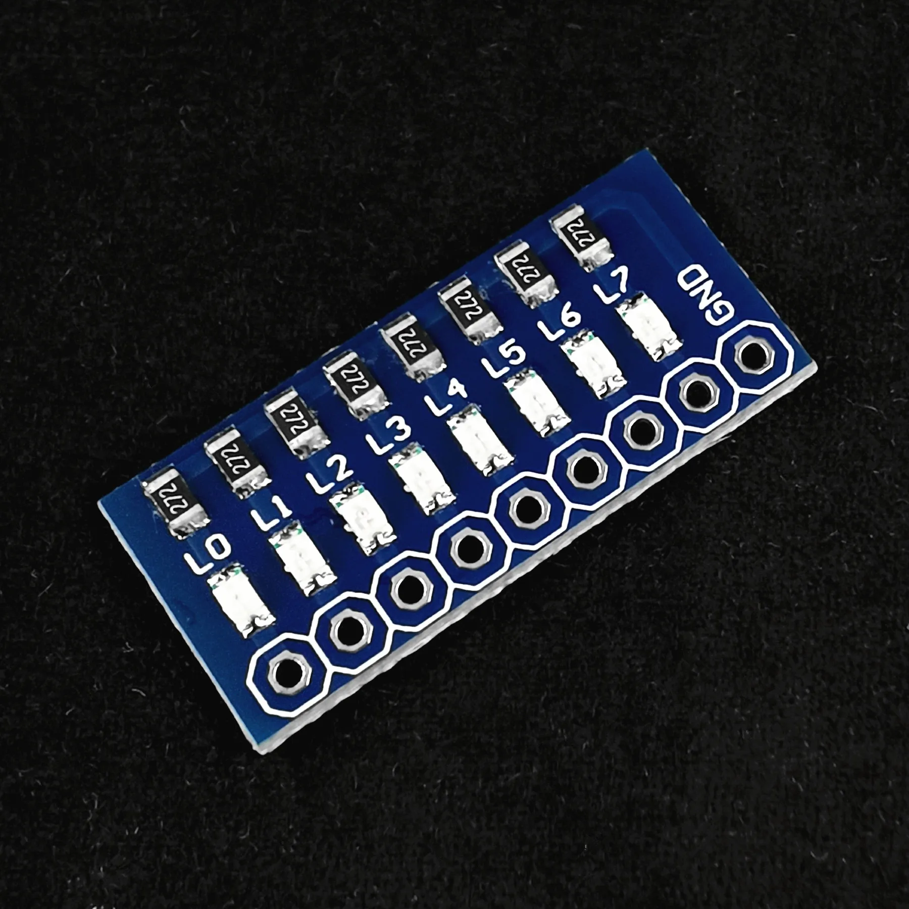 8-bit Port Test Lamp Indicator Red/Green/Blue/Pink/Purple/Yellow 11 Kinds of Color For STM32 STC 51 AVR PIC Arduino Easy to Use