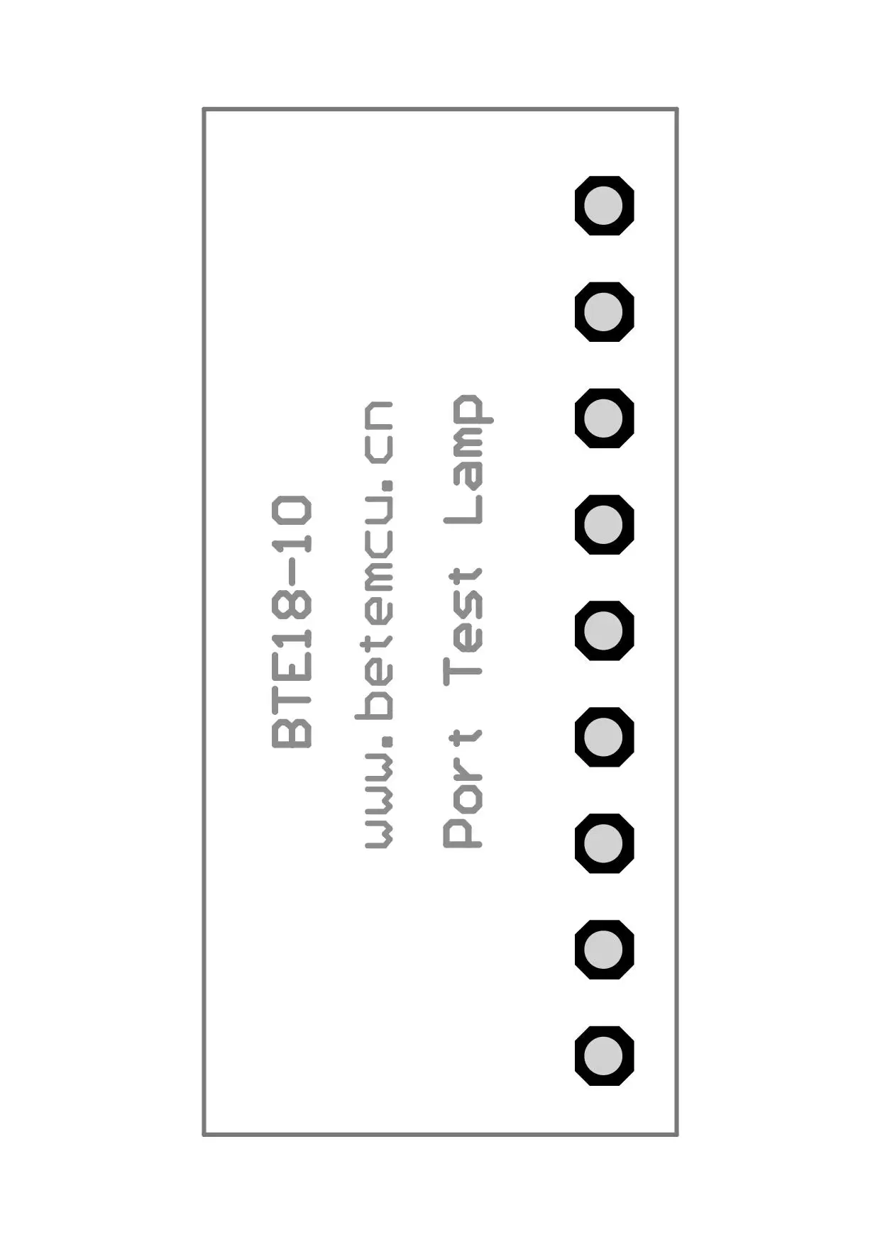 8-bit Port Test Lamp Indicator Red/Green/Blue/Pink/Purple/Yellow 11 Kinds of Color For STM32 STC 51 AVR PIC Arduino Easy to Use