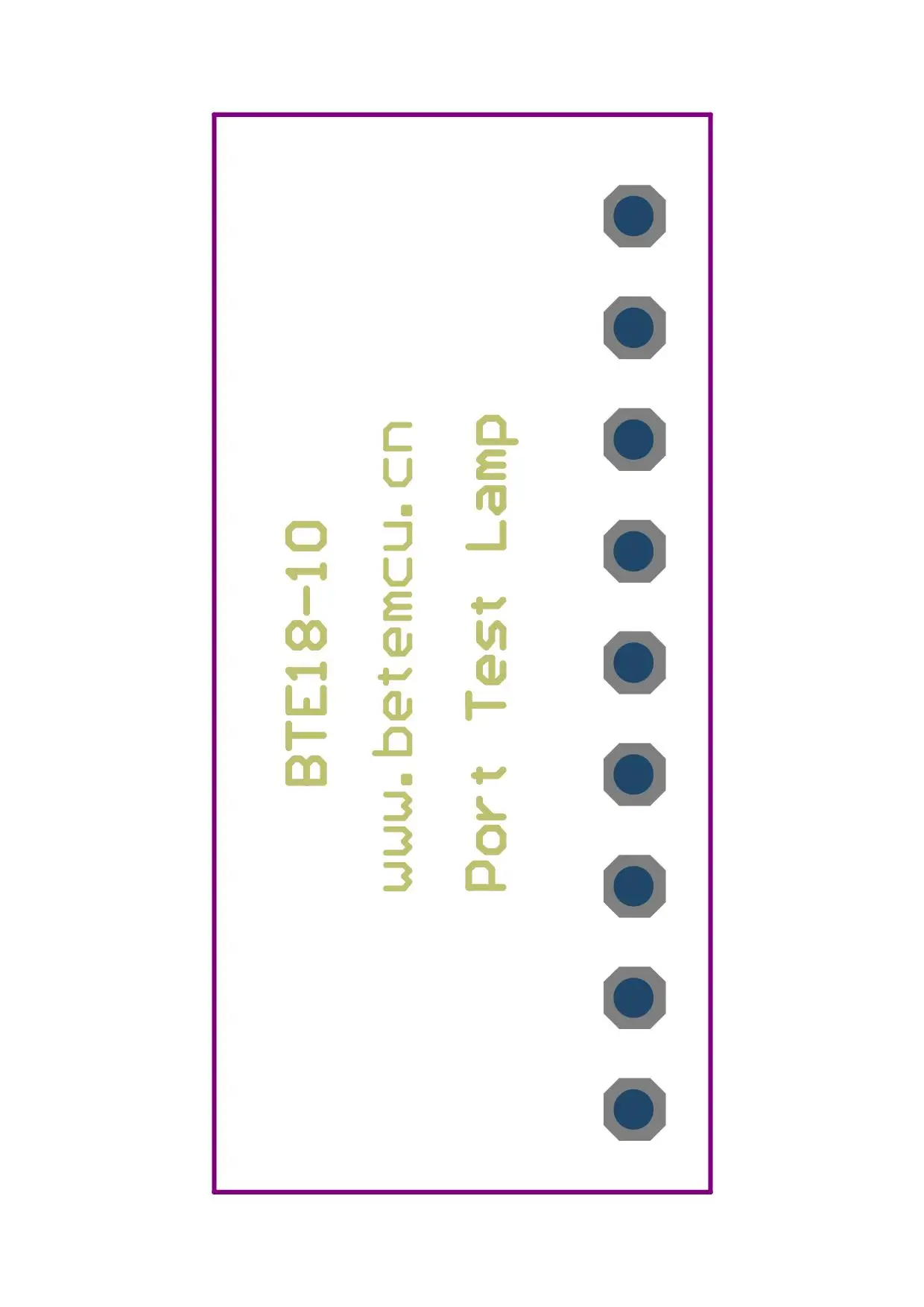 8-bit Port Test Lamp Indicator Red/Green/Blue/Pink/Purple/Yellow 11 Kinds of Color For STM32 STC 51 AVR PIC Arduino Easy to Use