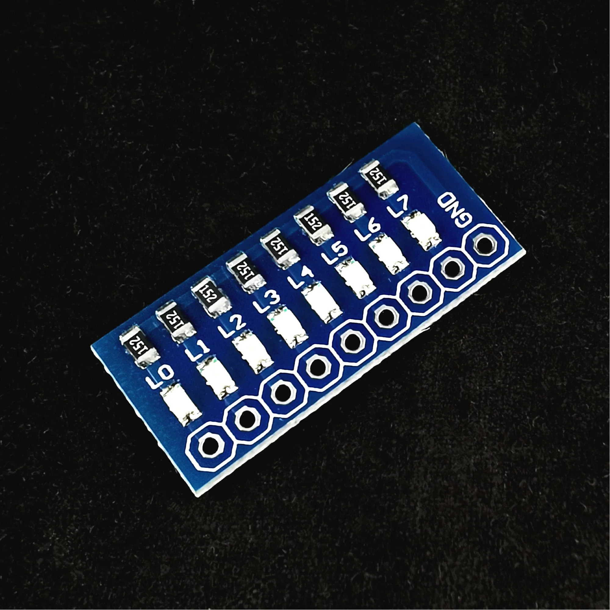 8-bit Port Test Lamp Indicator Red/Green/Blue/Pink/Purple/Yellow 11 Kinds of Color For STM32 STC 51 AVR PIC Arduino Easy to Use