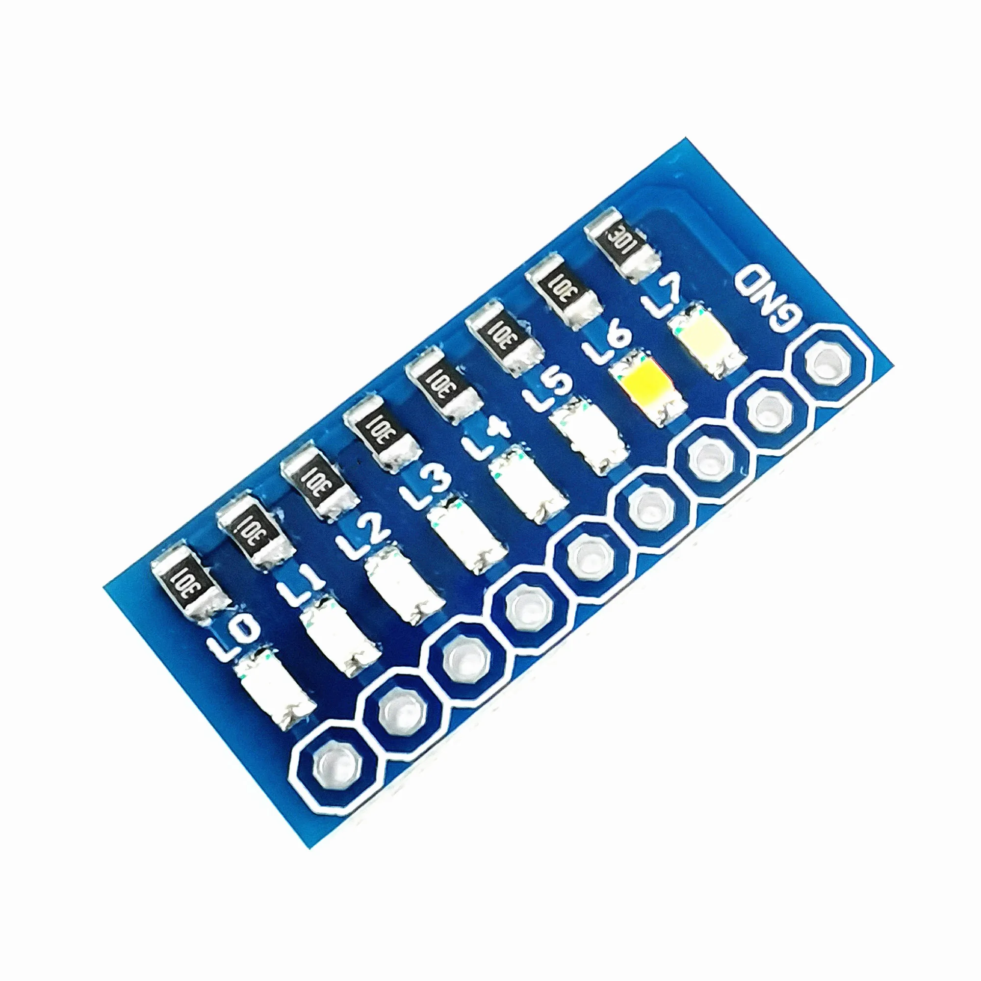 8-bit Port Test Lamp Indicator Red/Green/Blue/Pink/Purple/Yellow 11 Kinds of Color For STM32 STC 51 AVR PIC Arduino Easy to Use