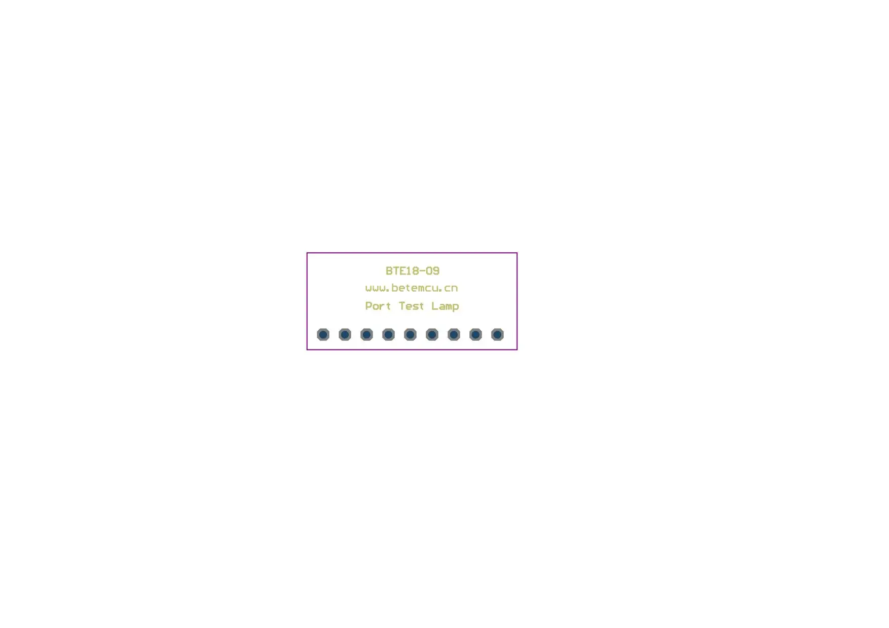 8-bit Port Test Lamp Indicator Red/Green/Blue/Pink/Purple/Yellow 11 Kinds of Color For STM32 STC 51 AVR PIC Arduino Easy to Use