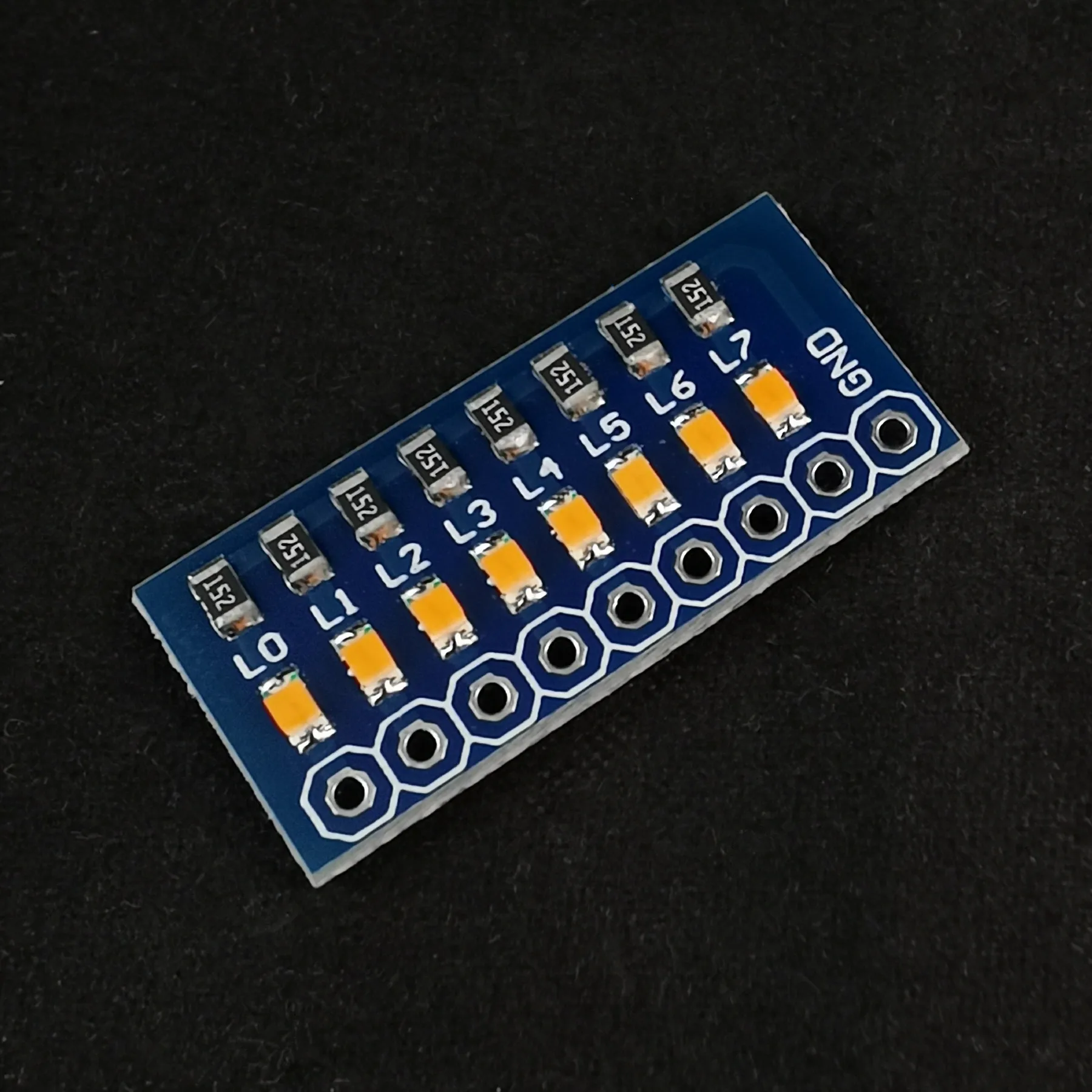 8-bit Port Test Lamp Indicator Red/Green/Blue/Pink/Purple/Yellow 11 Kinds of Color For STM32 STC 51 AVR PIC Arduino Easy to Use